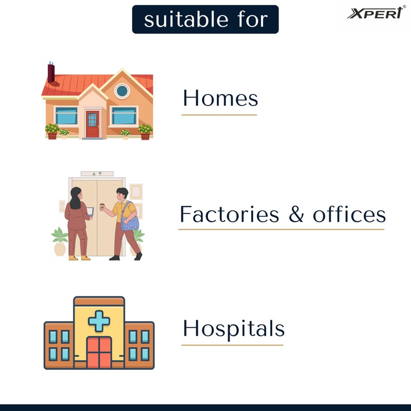 Xpert Robe Hook from 1 Unit, Bathroom Hooks & Wall Hooks, Bathroom Decor Items & Home Wssentials, Made of Stainless Steel Item and Home Improvement - Image 5