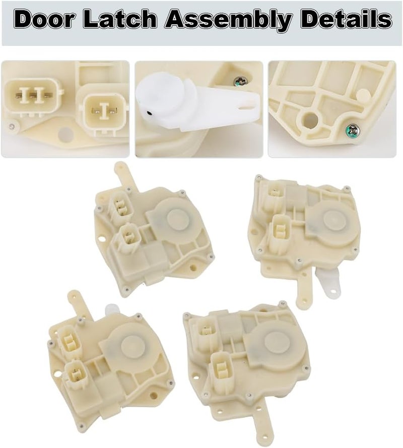 zayody 4PCS Door Lock Actuator for Honda Models - Image 4