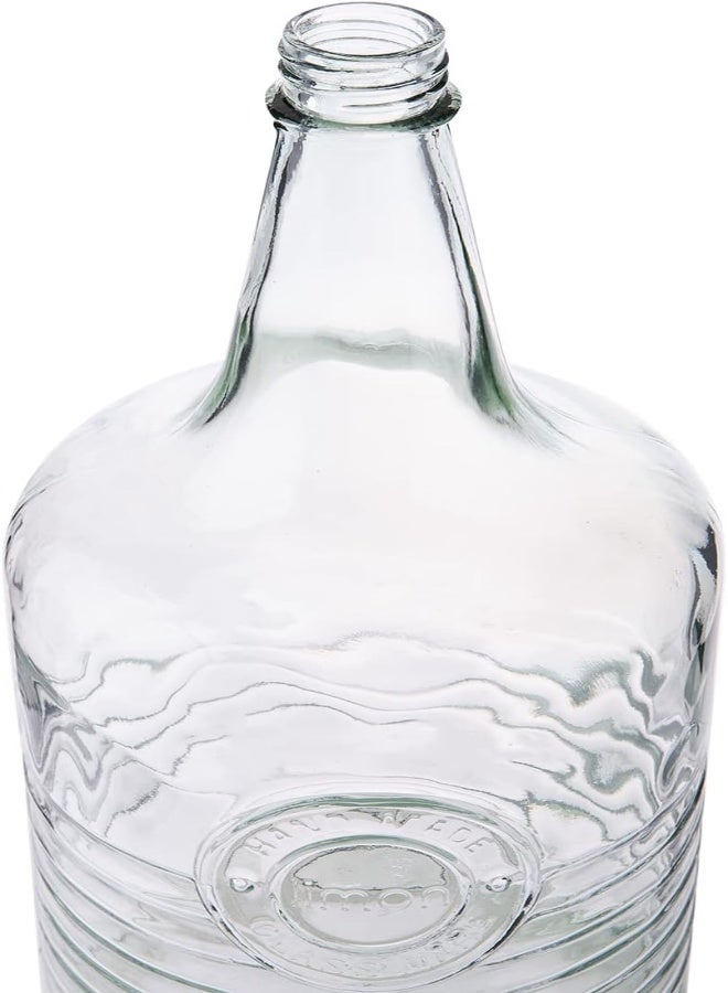 AKDC Limon Glass Bottle L(16CM) XW(16CM) XH(37CM) Transparent - Image 5