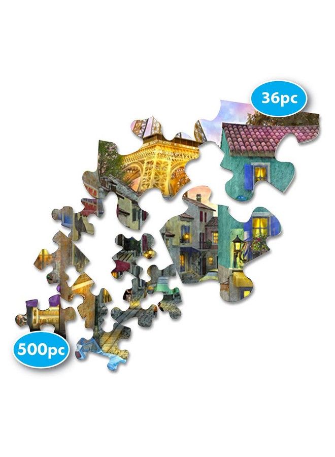 Springbok 'S 36 Piece Jigsaw Puzzle Eiffel Magic - Image 4