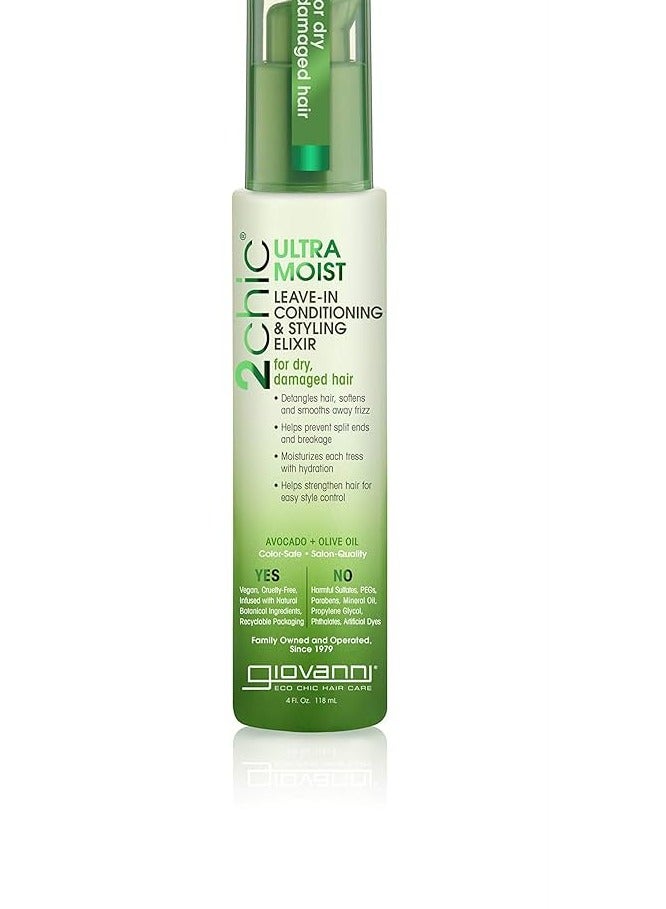Ultra Most Leave-In Conditioner with Avocado & Olive Oil 118ml Made in USA