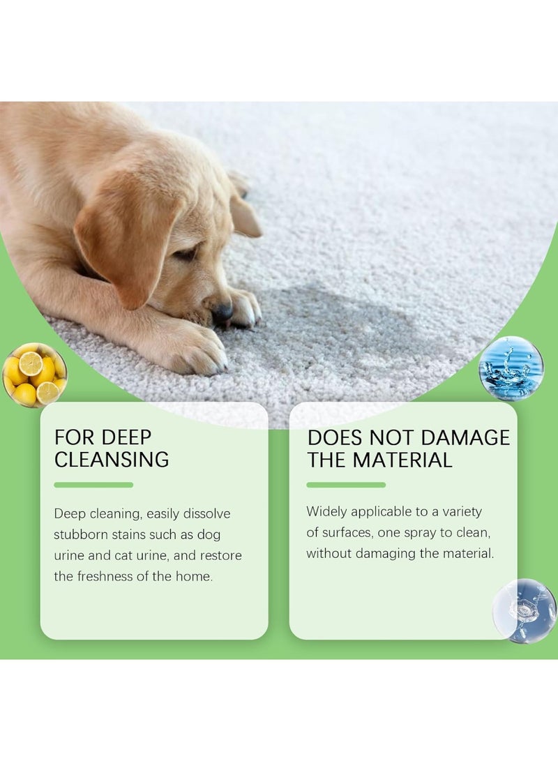 saykfoe Powerful Pet Odor Eliminator Spray - Advanced Enzyme Formula for Dog & Cat Urine, Permanent Stain & Smell Remover for Carpets, Furniture & Floors  Fresh Scent, Safe for Pets & Kids (120 ML) - Image 4