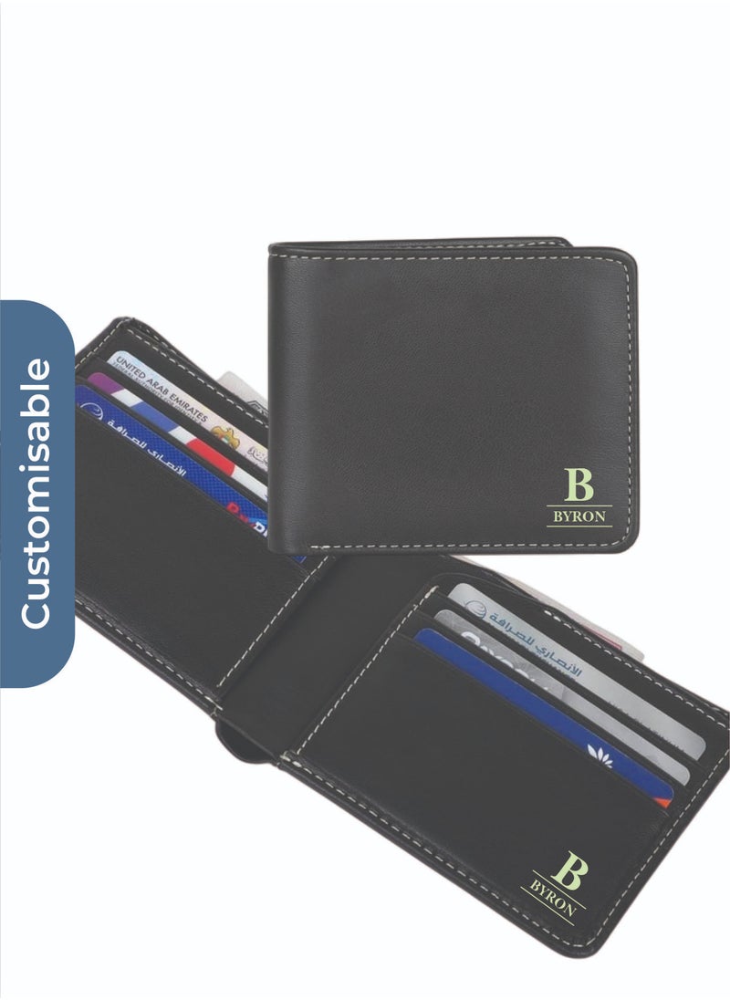 Eco-neutral Personalised ANRAS - eco-neutral® Cactus Leather Men's Wallet  - Image 3