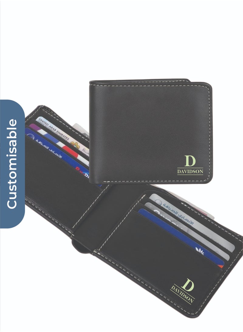 Eco-neutral Personalised ANRAS - eco-neutral® Cactus Leather Men's Wallet  - Image 2