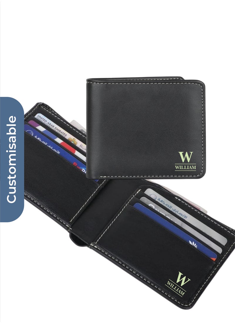 Eco-neutral Personalised ANRAS - eco-neutral® Cactus Leather Men's Wallet  - Image 1