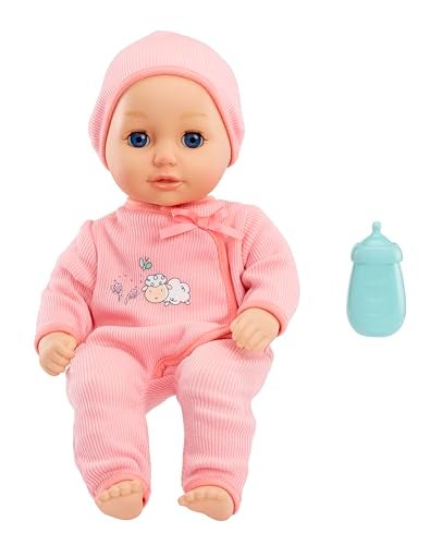 Baby Born My First Baby Annabell - Blue Eyes: Realistic Soft-Bodied Doll for Kids Ages 1 & Up, Eyes Open & Close, Doll with Bottle - Image 1