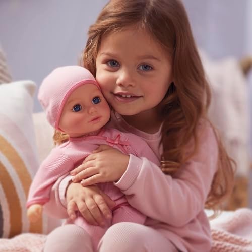 Baby Born My First Baby Annabell - Blue Eyes: Realistic Soft-Bodied Doll for Kids Ages 1 & Up, Eyes Open & Close, Doll with Bottle - Image 2