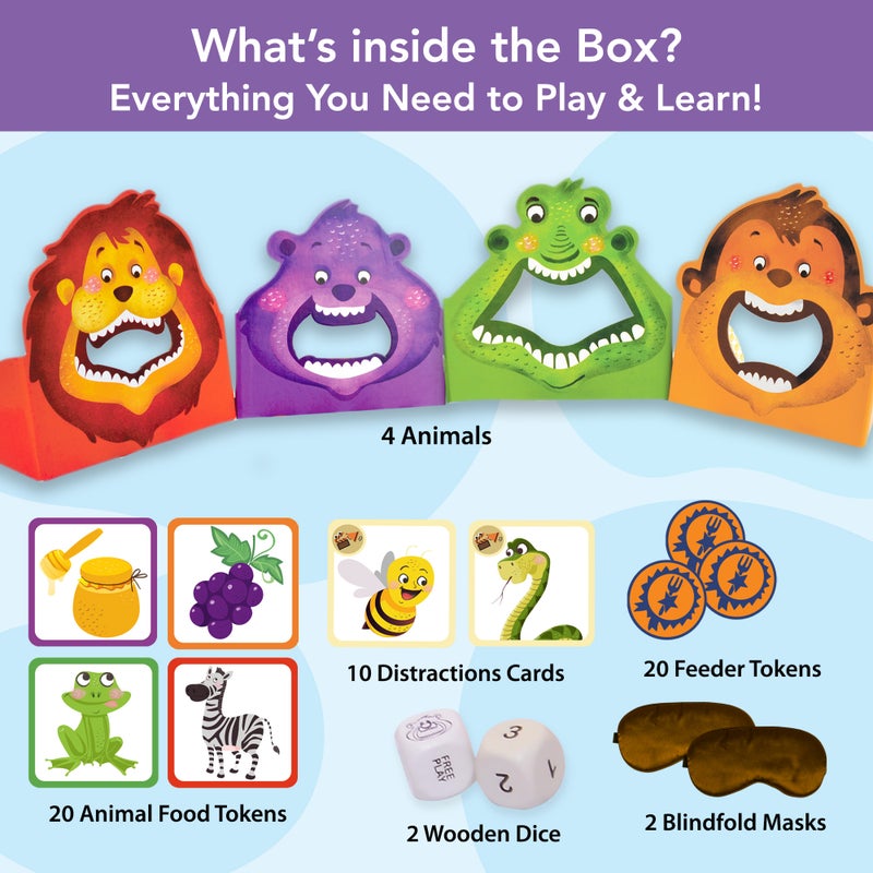 CHALK AND CHUCKLES Chalk & Chuckles - Hungry Four Animals - Image 3