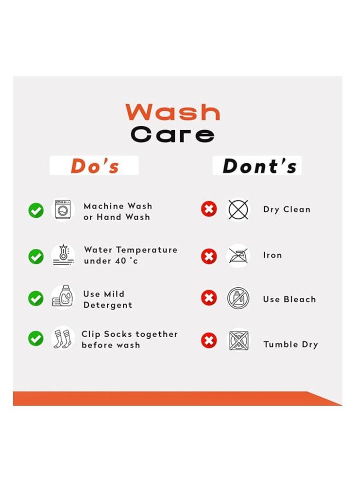 اولكينج جوارب تيري رسمية/مكتبية للرجال، كعب ومقدمة معززة لمتانة ممتدة، مضادة للروائح والبكتيريا - عبوة من 3 قطع (أبيض) - Image 5