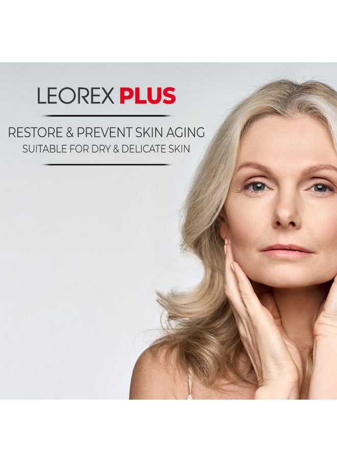 leorex Booster Plus Antiwrinkle Tightening For Dry Skin Ultra Cream Repair For Antiaging Instant Age Eraser Firm Cream Intensive Lift Firming Creams Reduces Fine Lines & Wrinkles 10 Pack  - Image 2