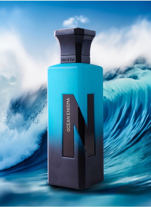 Ocean Enigma Eau de Parfum 75 ml - Unisex Fragrance for Men and Women with Fresh Citrus, Spicy, and Woody Notes - Ideal Scent for Daily Wear and Special Occasions, Refreshing Aroma