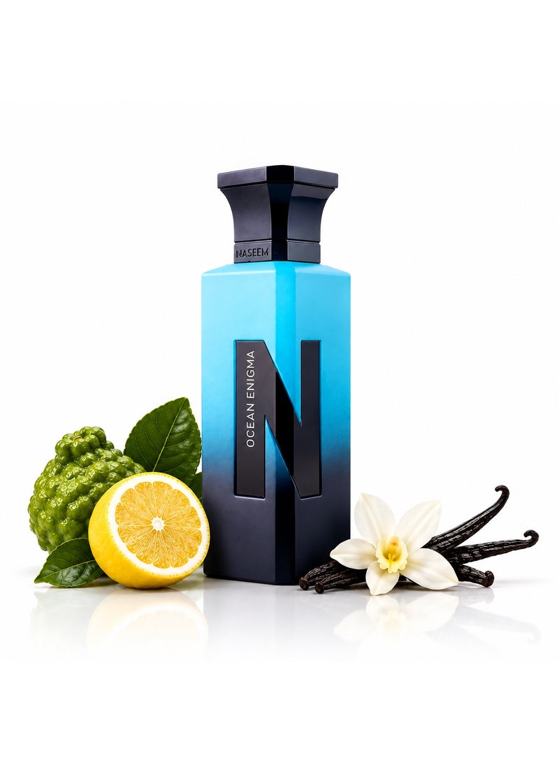 Naseem Ocean Enigma Eau De Parfum Perfume for Men & Women - 75ml - Image 1