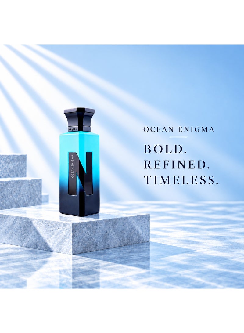 Naseem Ocean Enigma Eau De Parfum Perfume for Men & Women - 75ml - Image 2