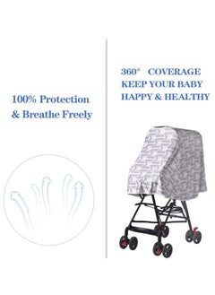 Moro Moro Baby Nursing Cover & Car Seat Cover – 360° Protection & Multi-Use  - Image 2