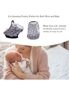 Moro Moro Baby Nursing Cover & Car Seat Cover – 360° Protection & Multi-Use  - Image 3