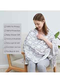 Moro Moro Baby Nursing Cover & Car Seat Cover – 360° Protection & Multi-Use  - Image 4