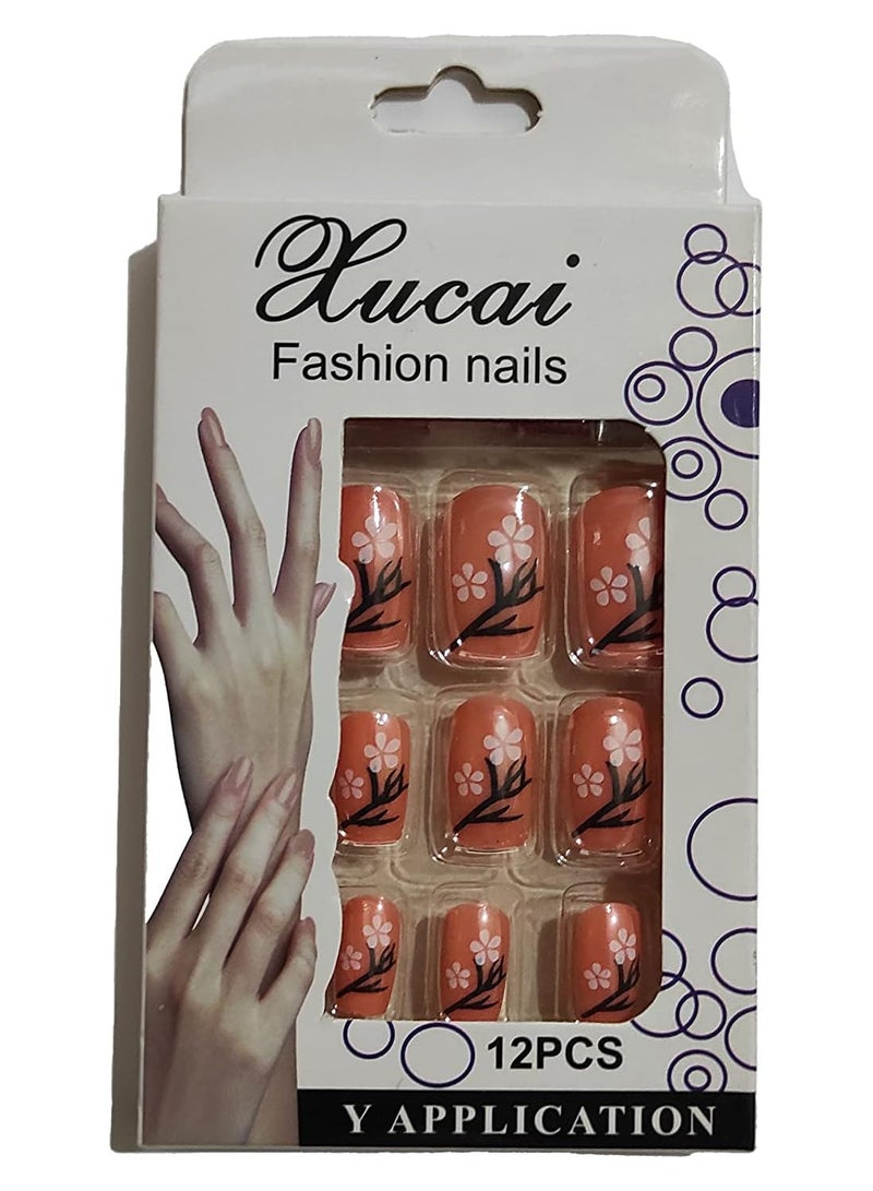 اظافر صناعية 12 قطع