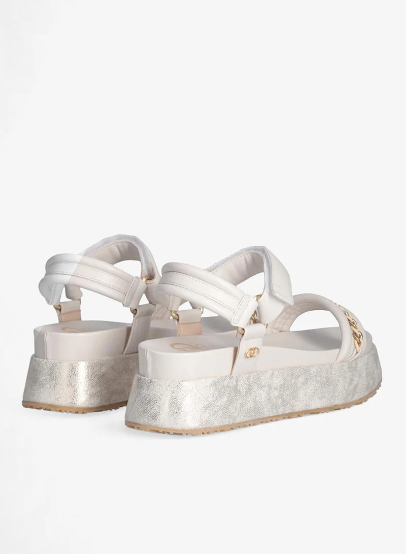 Liu Jo Platform sandals with chain detailing