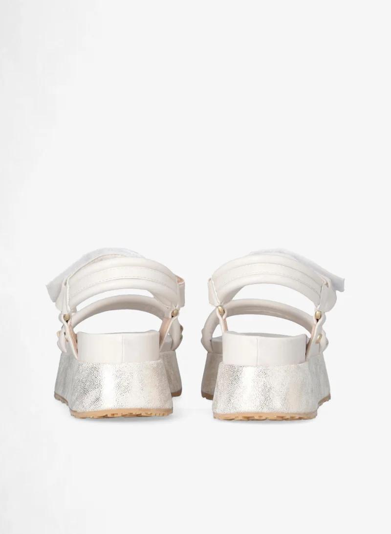 Liu Jo Platform sandals with chain detailing