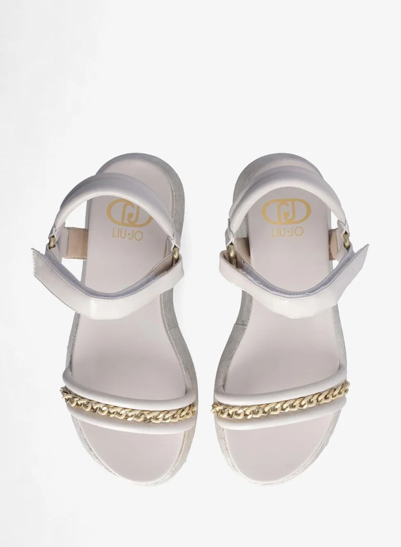 Liu Jo Platform sandals with chain detailing