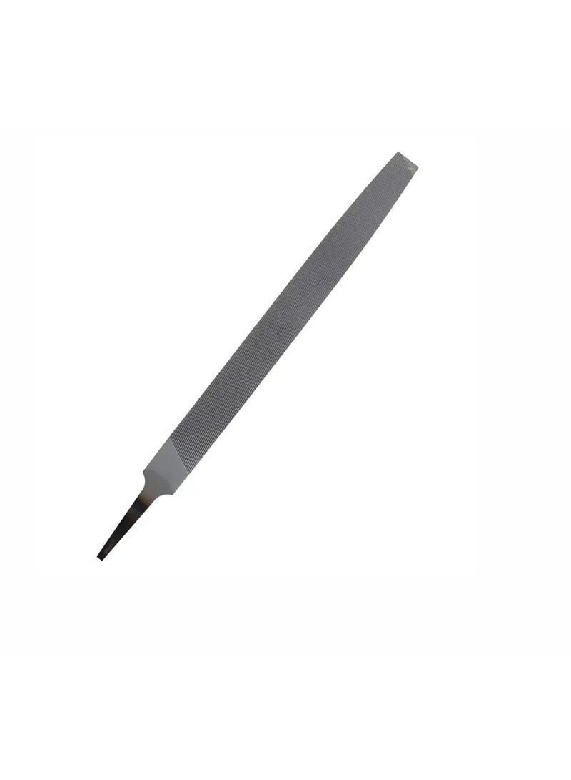 lucus 8" Flat File | With High-quality steel |Cut Mill File | Ergonomic Grip, Rubber Handle, Finder Hand File for Deburring and Removing Material - Ideal for Wood, Metal, Plastic - Image 2