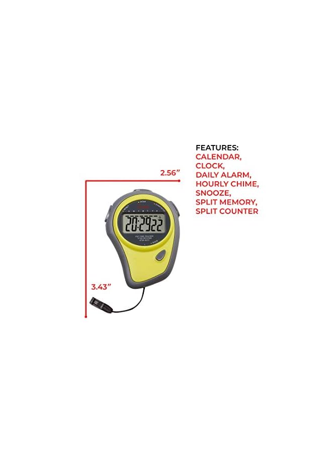 Sunny Health & Fitness Health & Fitness Unisex Adult Stw-001Y Pro Time Tracker - Grey, One Size - Image 3