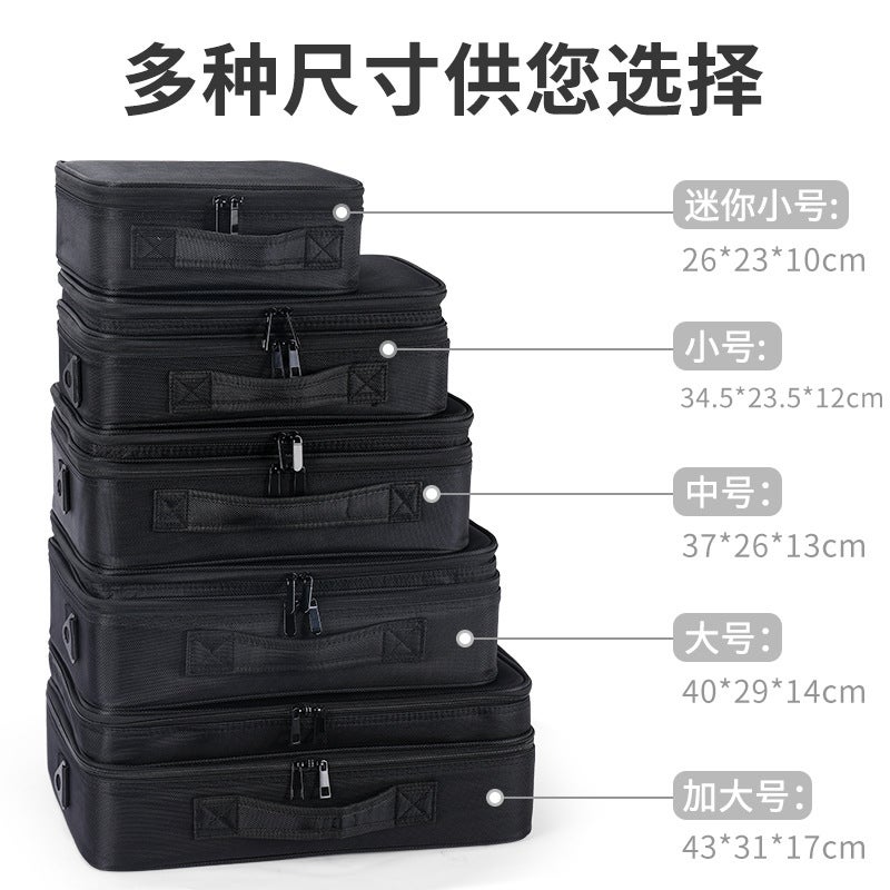 Factory Large Capacity Cosmetic Bag Tattoo Nail Art Makeup Portable Partition Toolbox Makeup Bags - Image 5