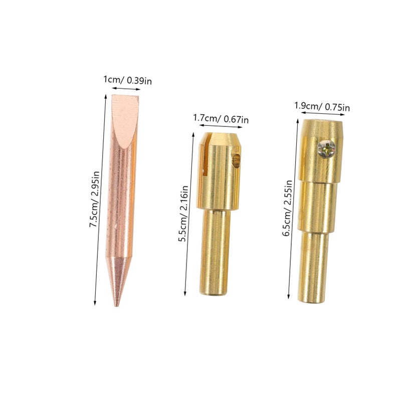 Professional Auto Body Dent Repair Kit with Welder Chuck Pads and Weld Rods - Image 3