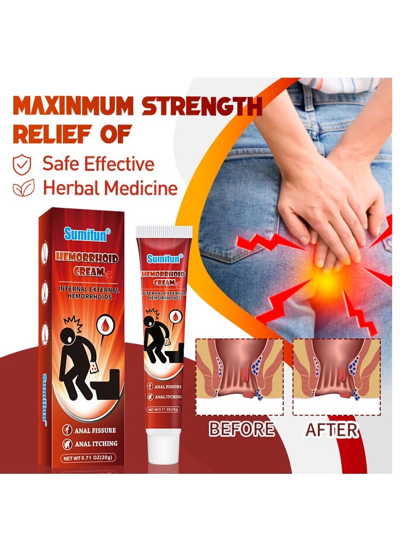 Hemorrhoid Cream for Relieve Perianal Itching and Treat Hemorrhoids