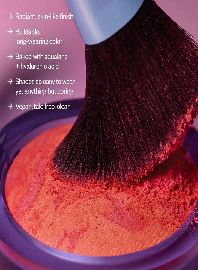 Kosas Blush is Life: Dimensionally Sculpting Blush Powder Free of Talc, Formulated with Squalane and Hyaluronic Acid: Long-lasting, Safe for Sensitive Skin - Image 4