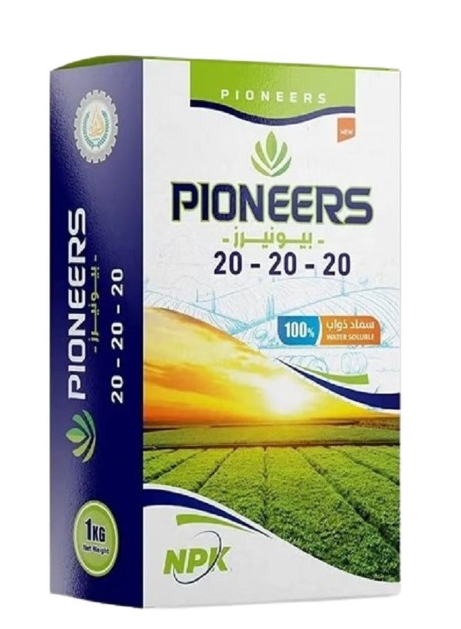 Pioneers 20-20-20 soluble fertilizer 1 kg - Image 1