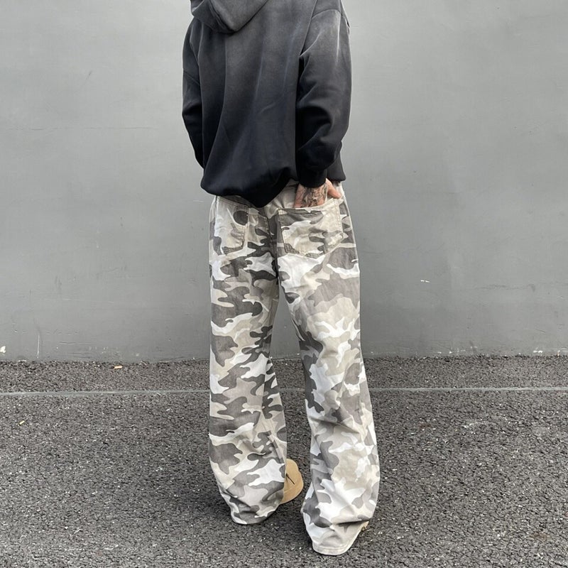 Unisex Casual Daily Denim Jeans - Image 4