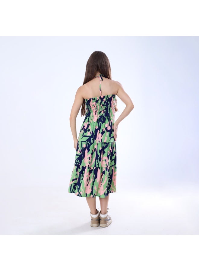 بيبو فستان حريمي مشجر - Image 4