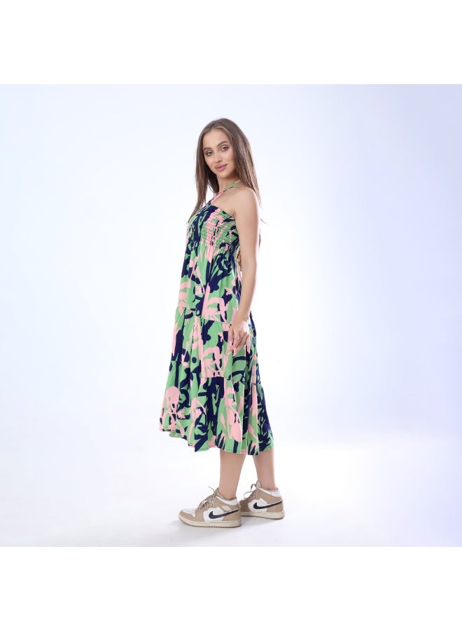 بيبو فستان حريمي مشجر - Image 3