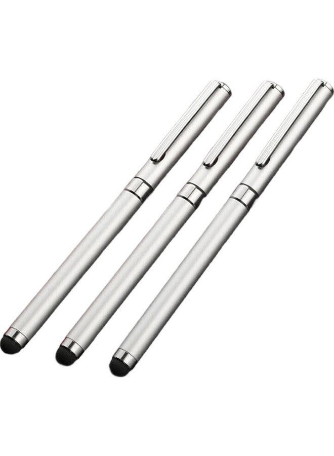 Linkstone Liantuo Ipad Capacitive Stylus, Mobile Touch Pen, 2-In Touchscreen Pen, Tablet Drawing, Universal Huawei Android Microsoft Surface Writing Pen, Silver P100A - Image 1