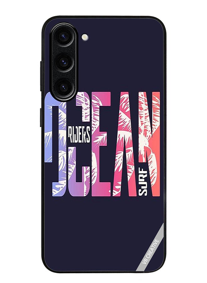VR CREATIVE Protective Case Cover For Samsung Galaxy S23 Ocean Design Multicolour - Image 1