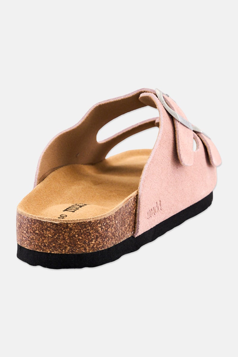 Mudd Women Slip On Cork Sandals, Light Pink - Image 4