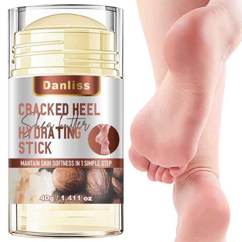 Danliss Shea Butter Heel Repair Moisturizing Stick 40g - Nourish Your Foot Skin - Image 1