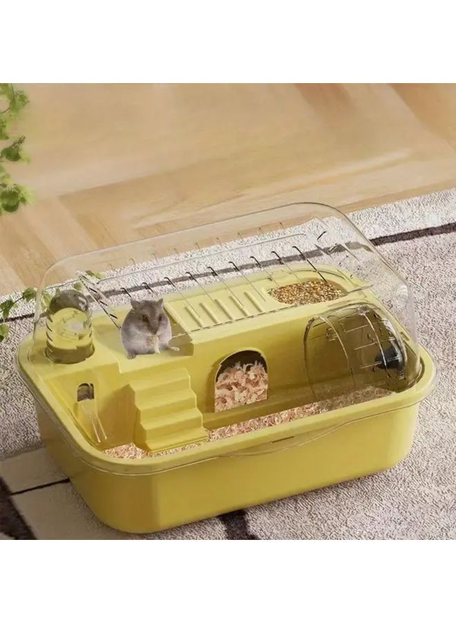 Large Space Green Villa Style Hamster Cage Multi Layer Acrylic Habitat Removable Panels - Image 4