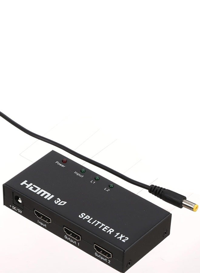 Taimi 1x2 HDMI Splitter Black  - Image 2