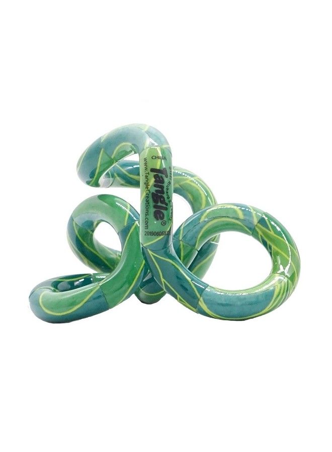 Tangle Jr. Masterpiece Trio (Neo Blade Drip) Artistic Pattern For Unique Fidget Experience Fidget With These Tangles At Work Or School Twist Fidget Toy For Kids And Adults Desk Toy For Adults