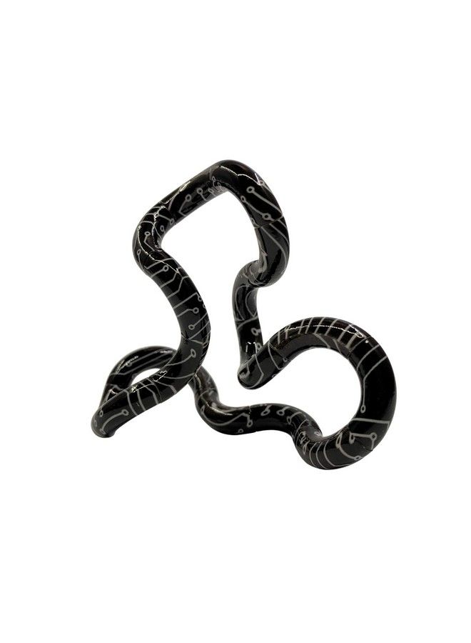 Tangle Jr. Masterpiece Trio (Neo Blade Drip) Artistic Pattern For Unique Fidget Experience Fidget With These Tangles At Work Or School Twist Fidget Toy For Kids And Adults Desk Toy For Adults