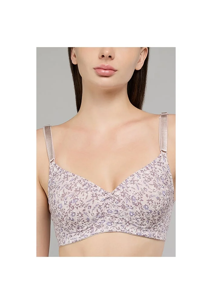 R&b  2 Pack Printed Wireless Bras for Women | Best Price UAE