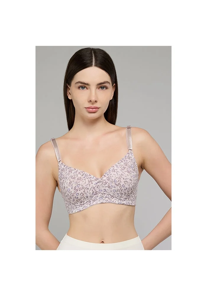 R&b  2 Pack Printed Wireless Bras for Women | Best Price UAE