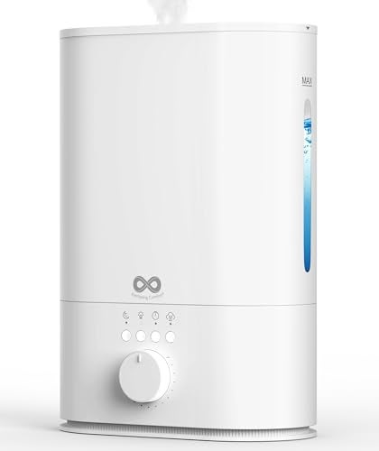 Everlasting Comfort 6L Humidifiers for Bedroom, Quiet 50HR Runtime No-Filter Supersized Cool Mist Humidifier Large Room for Whole House, Plants, Baby Nursery, Allergies, Dry Skin, Congestion, Indoor - Image 1