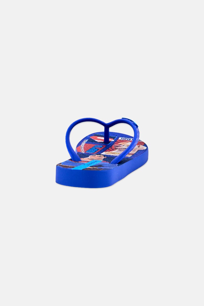 Ipanema Toddlers Boy Super Pets Slip On Slippers, Blue - Image 3