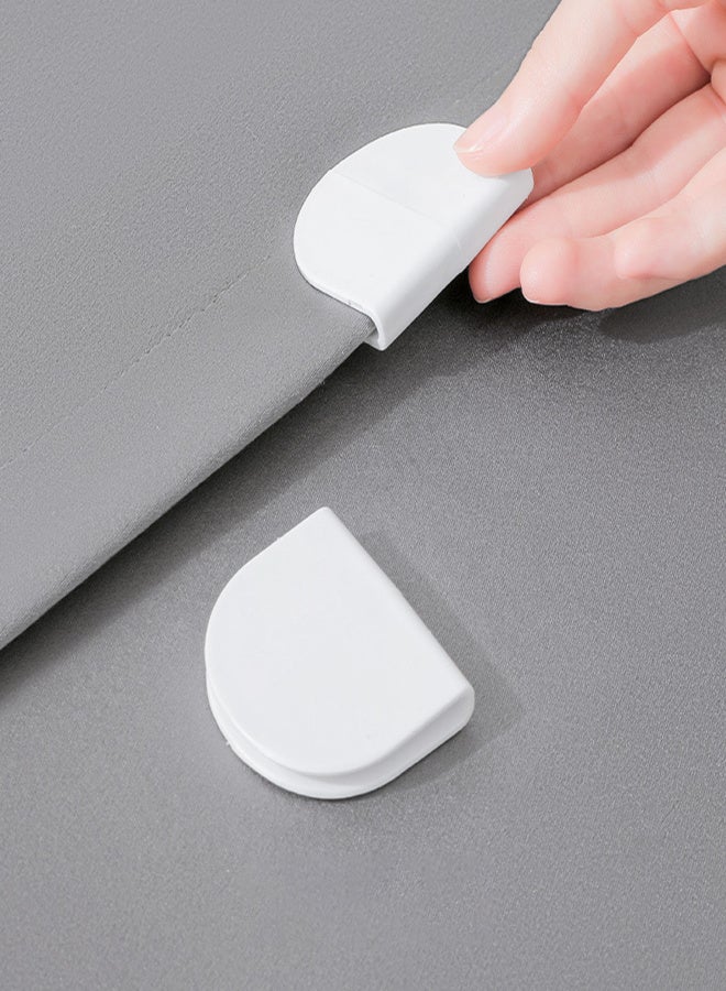 Waterproof Plastic Shower Curtain Clip Household Window Curtain Fixing Clip for Fixing Anti Slip Mats Hanging Decorations - Image 5
