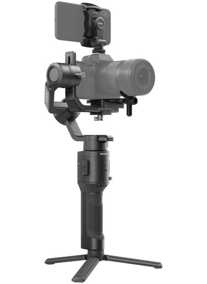 Dji World DJI Ronin-SC - Camera Stabilizer, 3-Axis Handheld Gimbal for DSLR and Mirrorless Cameras, Up to 4.4lbs Payload, Sony, Panasonic Lumix, Nikon, Canon, Lightweight Design, Cinematic Filming, Black  - Image 1
