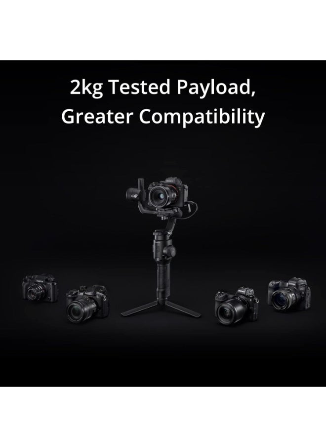 Dji World DJI Ronin-SC - Camera Stabilizer, 3-Axis Handheld Gimbal for DSLR and Mirrorless Cameras, Up to 4.4lbs Payload, Sony, Panasonic Lumix, Nikon, Canon, Lightweight Design, Cinematic Filming, Black  - Image 4