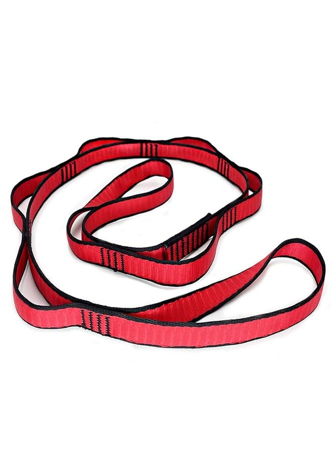 Bwilixiumei 2Pcs Daisy Chain Multipurpose Anti-Gravity Yoga Belt, Climbing Rope, Hammock Rope - 24KN Double-Layer Adjustable Nylon Strap - Image 4